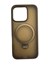 Чехол-накладка для iPhone 16 Pro NY-18 Magsafe Brown Чехол-накладка для iPhone 16 Pro NY-18 Magsafe Brown