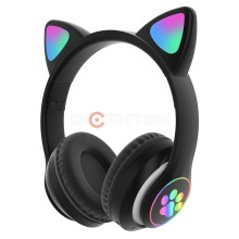 Беспроводные наушники TWS Cat STN-28 со светящимися ушками