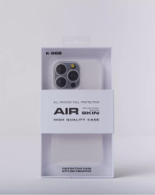 Чехол-накладка для iPhone 13 K-DOO AIR skin белый