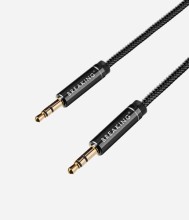 AUX Breaking 3.5 мм 1м силиконовый черный
