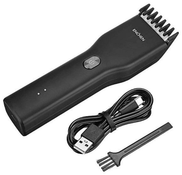 Набор для стрижки волос Xiaomi Enchen Boost Hair Trimmer черный Набор для стрижки волос Xiaomi Enchen Boost Hair Trimmer черный