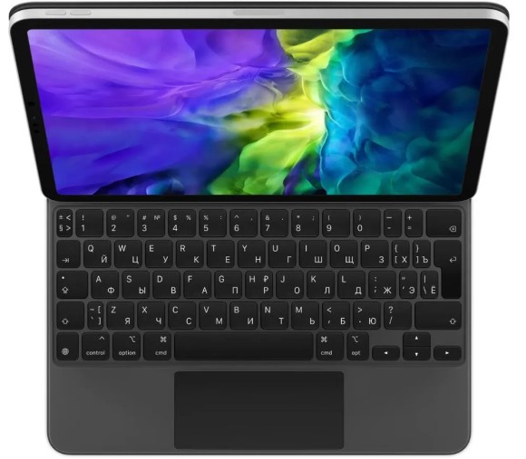 Клавиатура Apple Magic Keyboard for iPad (MXQT2LL) (Черный)
