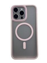 Чехол-накладка для iPhone 15 Pro Max Mosbros Mag Comfortable Pink