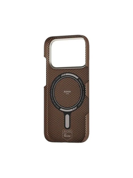 Чехол-накладка для iPhone 17 Benks Magnetic Kevlar Gold Чехол-накладка для iPhone 17 Benks Magnetic Kevlar Gold