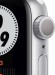 Часы Apple Watch 40 мм Nike M00T3 Series 6, корпус из алюминия цвета «серебристый»,спорт ремеш Nike цвет платина  (Серебристый)