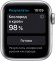 Часы Apple Watch 40 мм Nike M00T3 Series 6, корпус из алюминия цвета «серебристый»,спорт ремеш Nike цвет платина  (Серебристый)