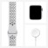 Часы Apple Watch 40 мм Nike M00T3 Series 6, корпус из алюминия цвета «серебристый»,спорт ремеш Nike цвет платина  (Серебристый)