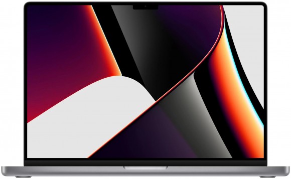 Ноутбук Apple MacBook Pro 16" (M1 Max 10C CPU, 32C GPU) 32 Gb/1Tb (MK1A3) Space Gray (2021) (Темно-серый)