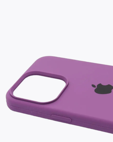 Чехол-накладка для iPhone 12 Pro Max Silicone Case фиолетовый