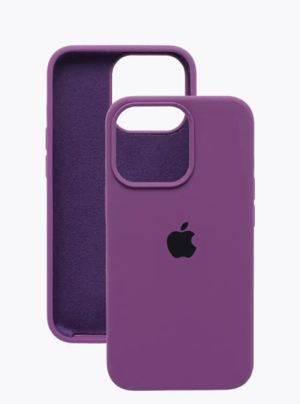 Чехол-накладка для iPhone 12 Pro Max Silicone Case фиолетовый