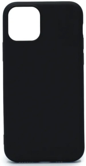 Чехол-накладка для iPhone 11 Breaking с микрофиброй черный