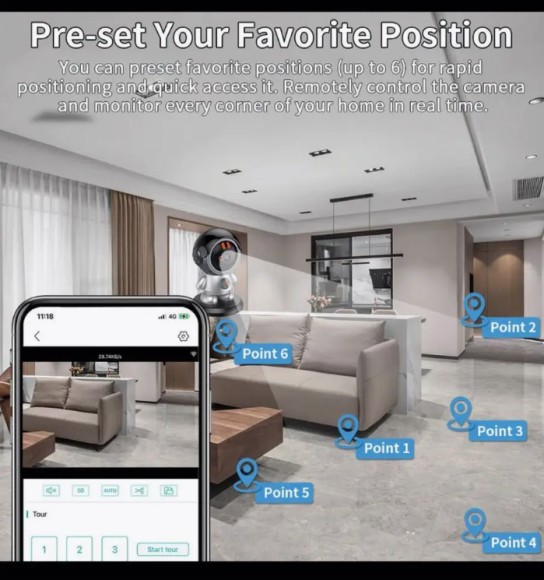 WIFI камера Космонавт IC See