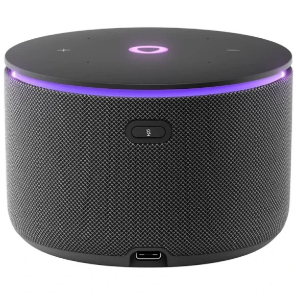 Умная колонка Яндекс Станция Мини 3 Про с Алисой с Zigbee чёрный