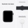 Часы Apple Watch SE GPS 44mm Aluminum Case with Sport Band (MKQ63) 2021 (темно-серый, Черный)