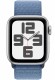 Умные часы Apple Watch Series SE 2023 Aluminium Case GPS 40мм MRE33  корпус серебристый Sport Loop ремешок  (Серебристый, Зимний синий)