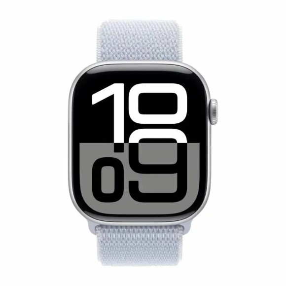 Умные часы Apple Watch Series 10 42мм MWWD3 Case Silver Aluminum with Blue Cloud Sport Loop (Silver, Blue Cloud) Умные часы Apple Watch Series 10 42мм MWWD3 Case Silver Aluminum with Blue Cloud Sport Loop (Silver, Blue Cloud)