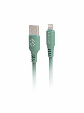 Lightning  Breaking K20 USB-A-Lightning  1м 3.0А зеленый