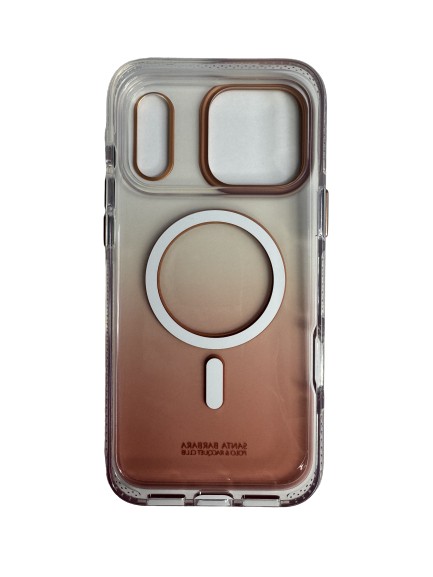 Чехол-накладка для iPhone 17 Pro Max Santa Barbara Magsafe Gold Чехол-накладка для iPhone 17 Pro Max Santa Barbara Magsafe Gold