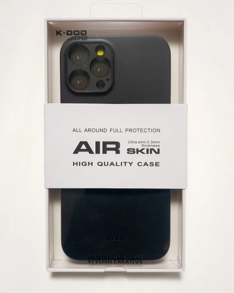 Чехол-накладка для iPhone 13 Pro Max K-DOO AIR skin черный