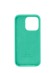 Чехол-накладка для iPhone 14 Pro Max Silicone Case бирюзовый