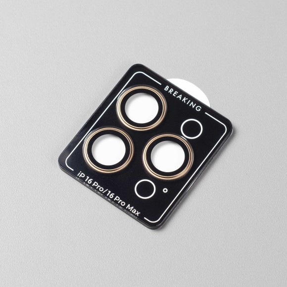 Защитные линзы Apple iPhone 16 Pro/16 Pro Max Breaking  Desert Titanium