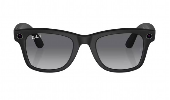 Солнцезащитные очки Ray-Ban Meta Wayfarer RW4006 601ST3 50 — Matte Black Polar Gradient Graphite Солнцезащитные очки Ray-Ban Meta Wayfarer RW4006 601ST3 50 — Matte Black Polar Gradient Graphite