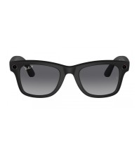 Солнцезащитные очки Ray-Ban Meta Wayfarer RW4008 601/7153 — блестящий чёрный