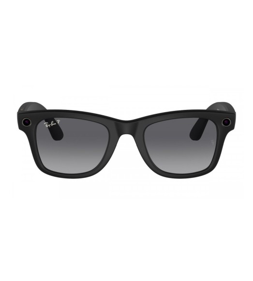Солнцезащитные очки Ray-Ban Meta Wayfarer RW4008 601/7153 — Shiny Black G15 Green