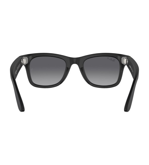 Солнцезащитные очки Ray-Ban Meta Wayfarer RW4008 601/7153 — Shiny Black G15 Green Солнцезащитные очки Ray-Ban Meta Wayfarer RW4008 601/7153 — Shiny Black G15 Green