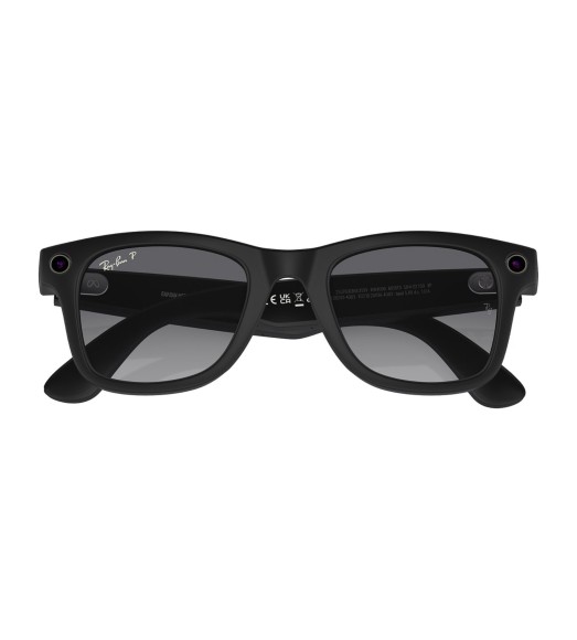 Солнцезащитные очки Ray-Ban Meta Wayfarer RW4008 601/7153 — Shiny Black G15 Green Солнцезащитные очки Ray-Ban Meta Wayfarer RW4008 601/7153 — Shiny Black G15 Green