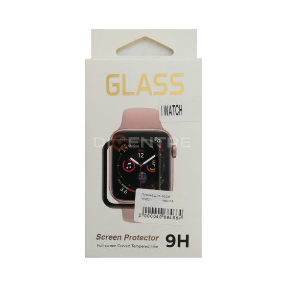 Пленка для Apple Watch GLASS 38мм черное Пленка для Apple Watch GLASS 38мм черное