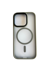 Чехол-накладка для iPhone 16 Pro Mosbros Mag Comfortable Gray Чехол-накладка для iPhone 16 Pro Mosbros Mag Comfortable Gray