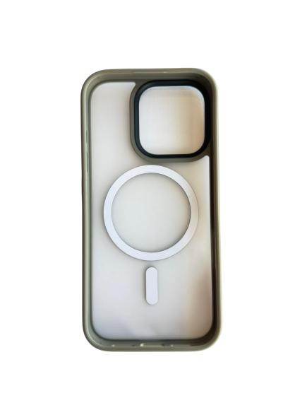 Чехол-накладка для iPhone 16 Pro Mosbros Mag Comfortable Gray