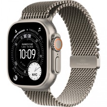 Apple Watch Ultra3 2025 MX4M3 49mm/S Natural Titanium Case with Natural Titanium Milanese Loop (Natural Titanium, Natural Titanium) Apple Watch Ultra3 2025 MX4M3 49mm/S Natural Titanium Case with Natural Titanium Milanese Loop (Natural Titanium, Natural Titanium)