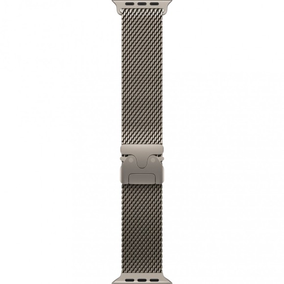 Apple Watch Ultra3 2025 MX4M3 49mm/S Natural Titanium Case with Natural Titanium Milanese Loop (Natural Titanium, Natural Titanium) Apple Watch Ultra3 2025 MX4M3 49mm/S Natural Titanium Case with Natural Titanium Milanese Loop (Natural Titanium, Natural Titanium)