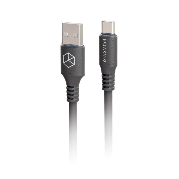 Type-C Breaking K20 USB-A-USB-C 1м 3.0А черный
