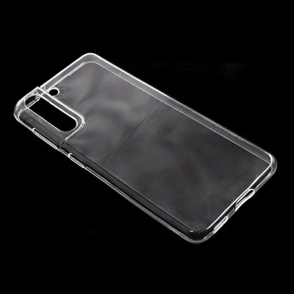 Чехол-накладка Samsung S21 FE силикон прозрачный Чехол-накладка Samsung S21 FE силикон прозрачный
