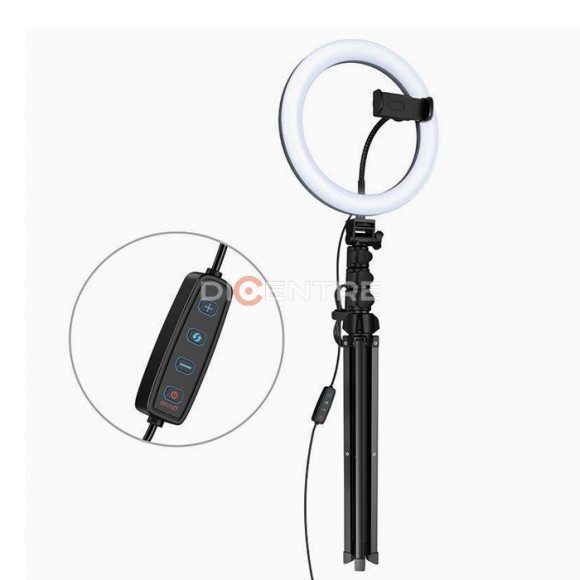Кольцевая лампа Hoco “LV02 Aesthetic light” для стримов