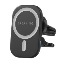 Держатель Breaking C12 MageSafe 15W черный