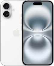 Смартфон Apple iPhone 16 256 ГБ, Dual: nano SIM + eSIM (White)