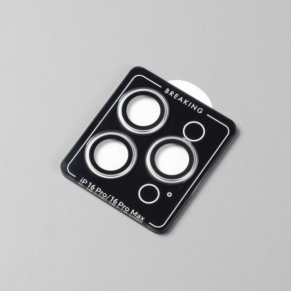 Защитные линзы Apple iPhone 16 Pro/16 Pro Max Breaking  White Titanium