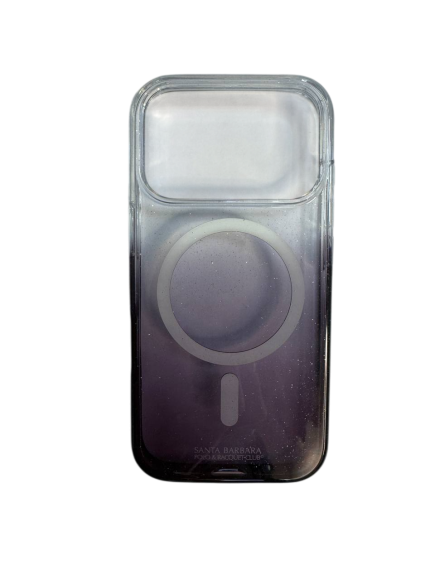 Чехол-накладка для iPhone 17 Pro Santa Barbara Magsafe Black