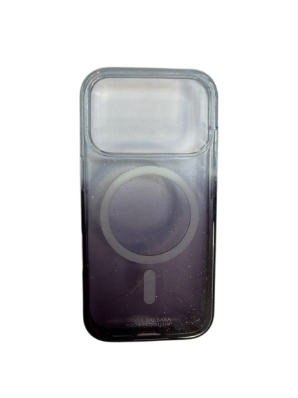 Чехол-накладка для iPhone 17 Pro Santa Barbara Magsafe Black