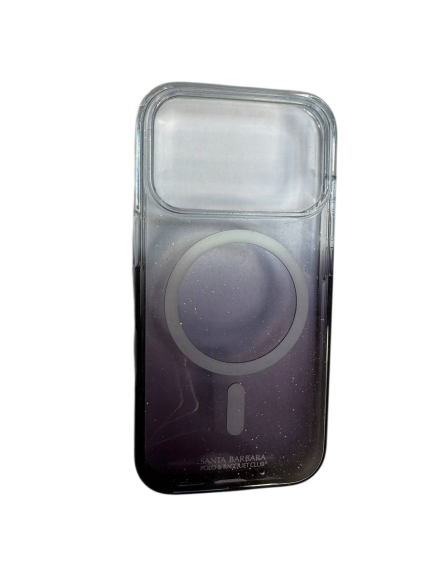 Чехол-накладка для iPhone 17 Pro Santa Barbara Magsafe Black