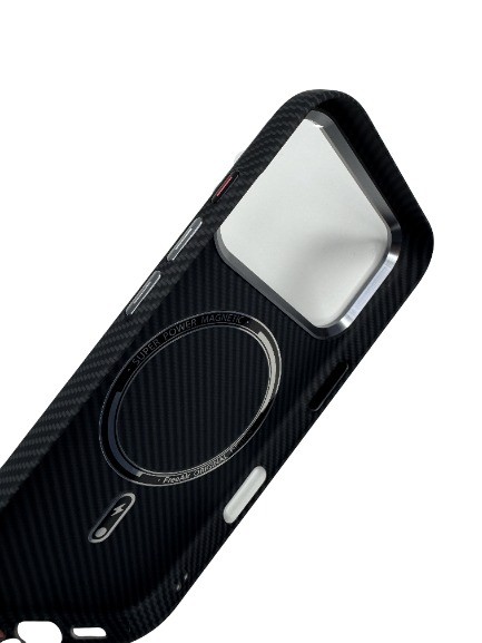Чехол-накладка для iPhone 17 Pro Max FreeAir MagSafe черный