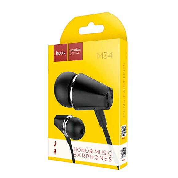Наушники Hoco M34 черные Наушники Hoco M34 черные