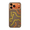 Чехол-накладка для iPhone 17 Pro/18 Pro Airity Aramid Fiber Horse Brown