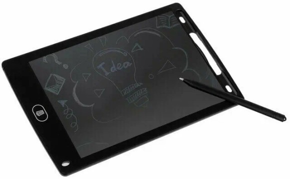 Планшет для рисования электронный 12 черный Планшет для рисования электронный 12 черный