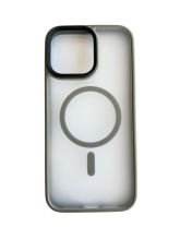 Чехол-накладка для iPhone 16 Pro Max Mosbros Mag Comfortable Gray Чехол-накладка для iPhone 16 Pro Max Mosbros Mag Comfortable Gray