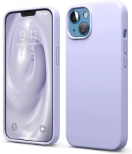 Чехол-накладка для iPhone 14 Plus Silicone Case сиреневый
